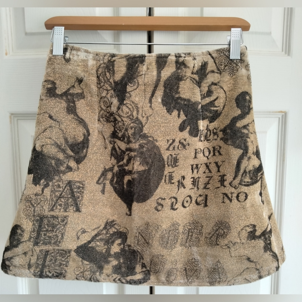 A Line Mini Skirt